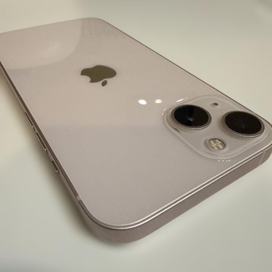 【美品】Apple iPhone 13 ピンク 128GB バッテリー容量81%