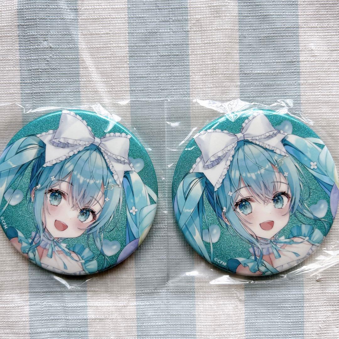 楽天コレクション 初音ミク C賞アクリルスタンド　E賞缶バッチグリッター16th