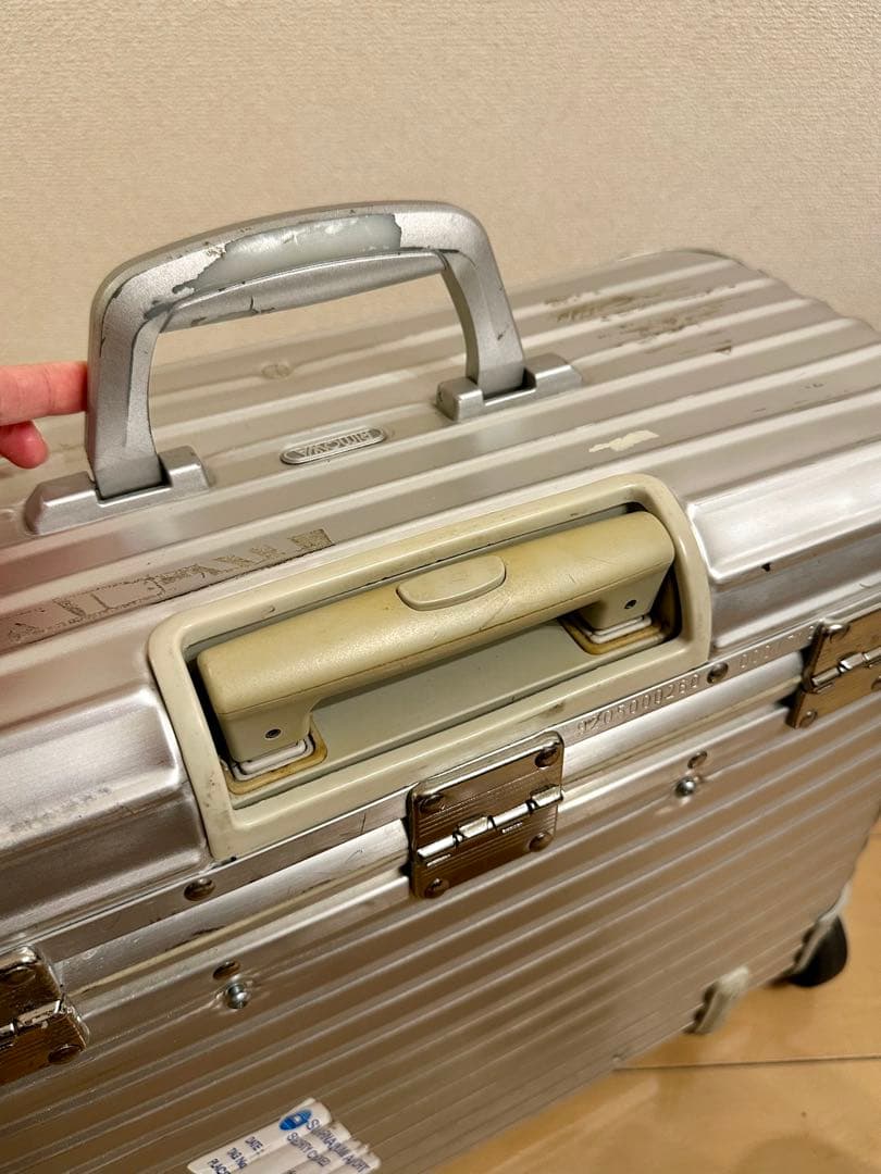 【ジャンク品】RIMOWA トパーズ パイロット トロリー 2輪 29L廃盤