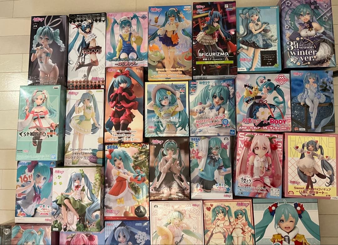 （美品）初音ミク　フィギュアまとめ売り