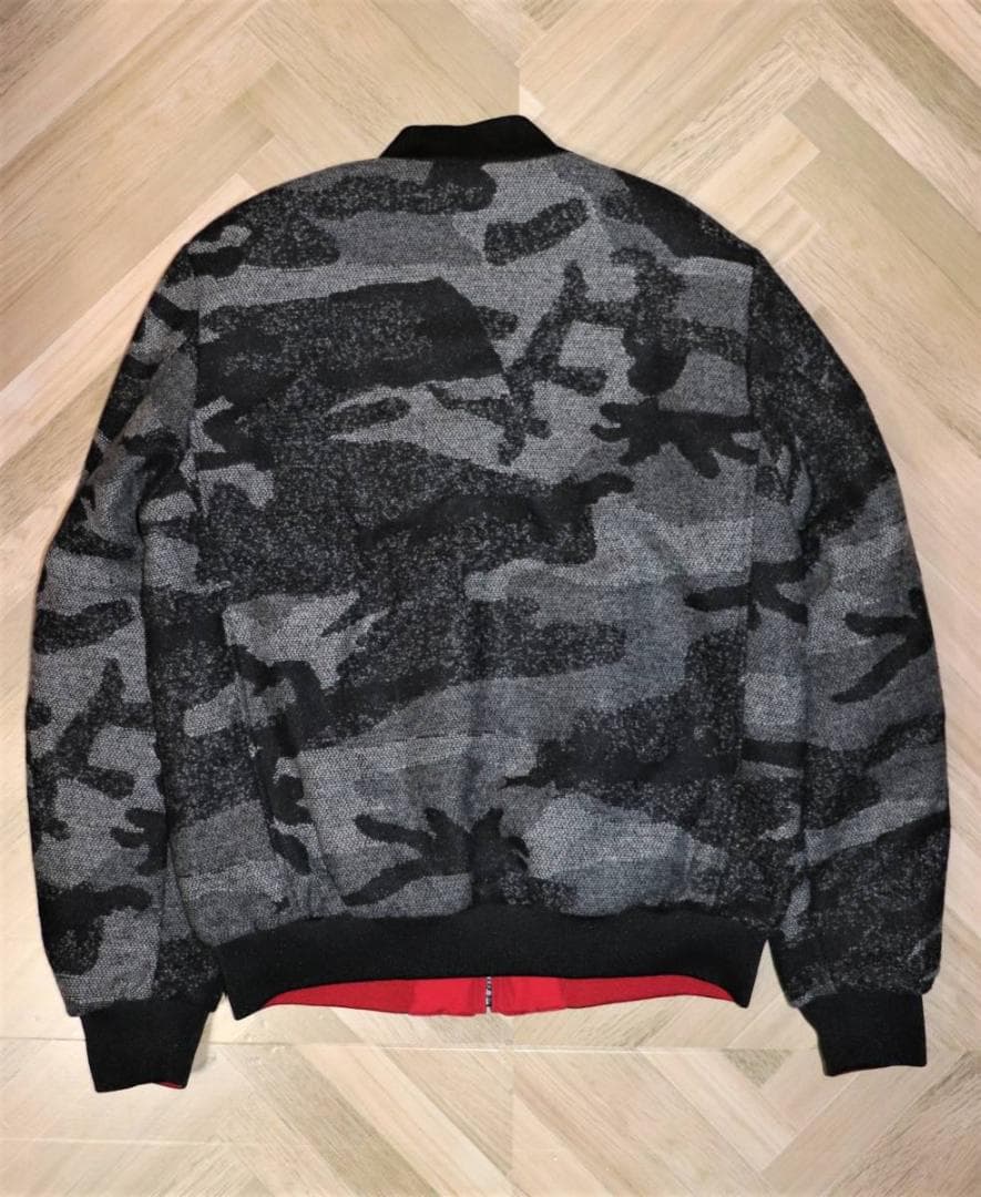 新品 WOOLRICH リバーシブルCRUISER BOMBER ジャケット 併