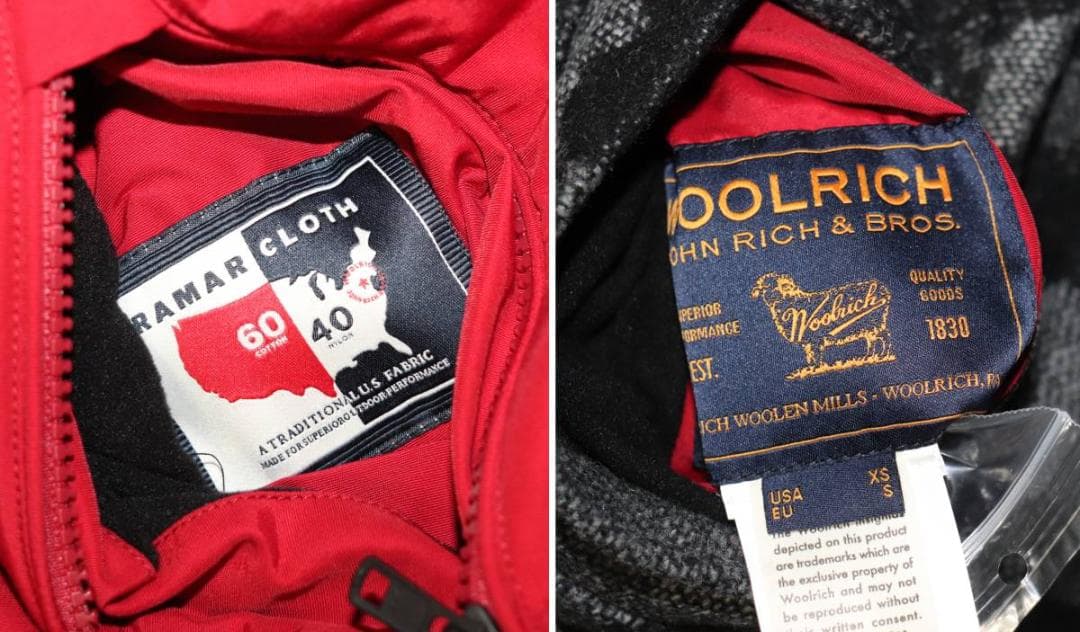 新品 WOOLRICH リバーシブルCRUISER BOMBER ジャケット 併