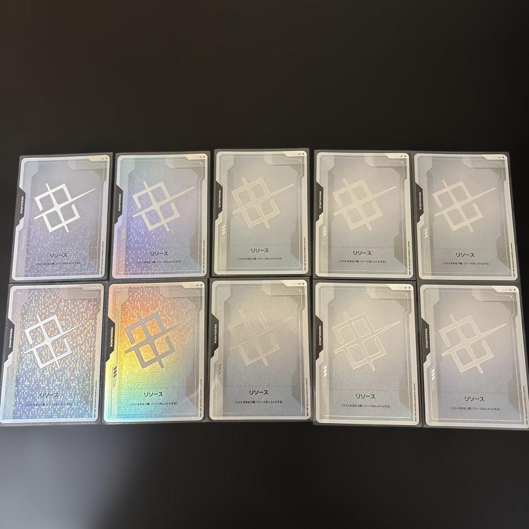 ガンダムカードゲーム　ベータ版リソースパラレル