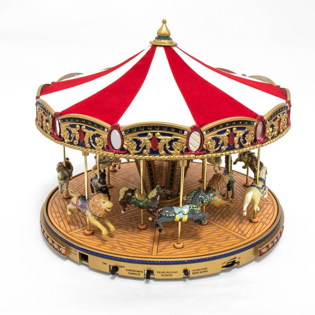 [匿名配送]ミスタークリスマス ゴールドラベル メリーゴーランド オルゴール
