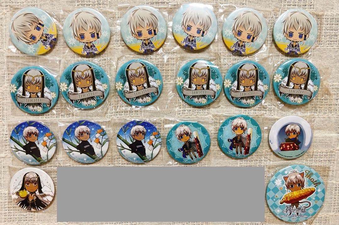 トト アヌビス ゼウス 神々の悪戯 神あそ エジプト神話 グッズまとめ売り