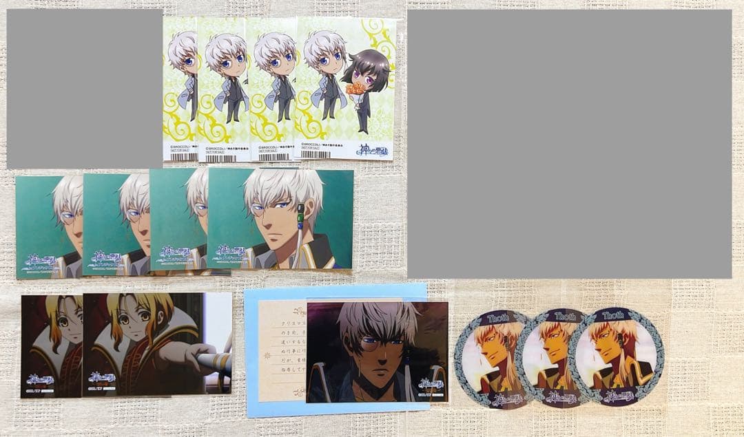 トト アヌビス ゼウス 神々の悪戯 神あそ エジプト神話 グッズまとめ売り