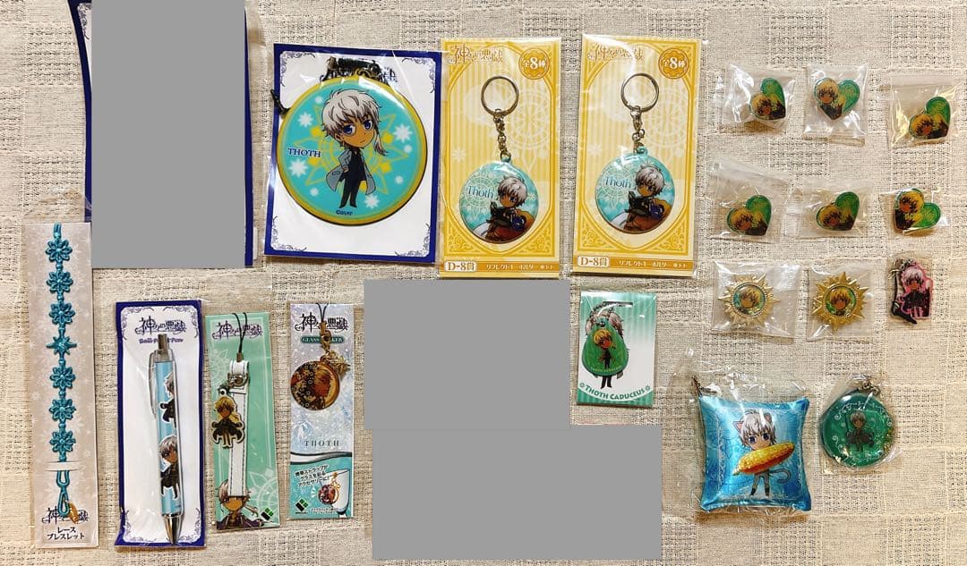 トト アヌビス ゼウス 神々の悪戯 神あそ エジプト神話 グッズまとめ売り