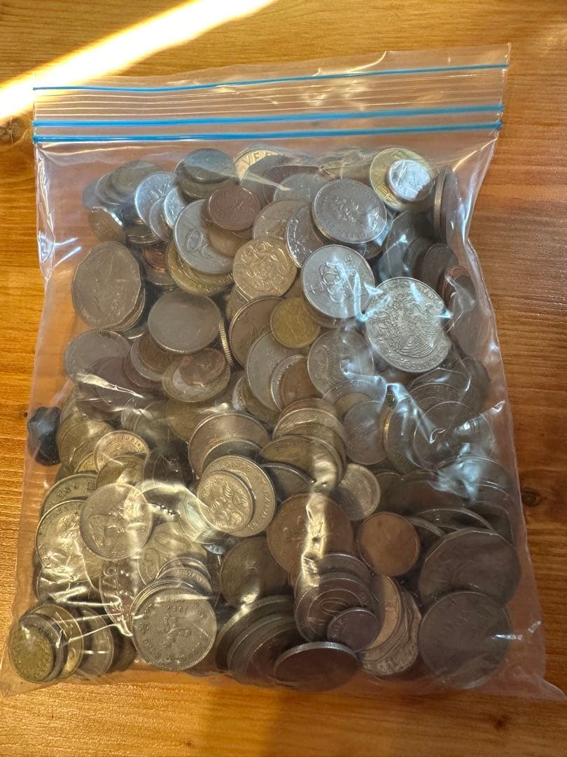 海外硬貨　古銭　まとめ4kg他