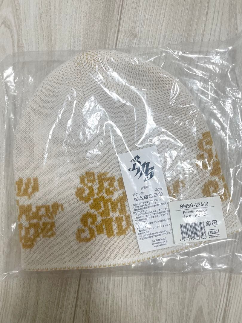 【値引中】ShowMinorSavage SMS ジャガードビーニー ニット帽