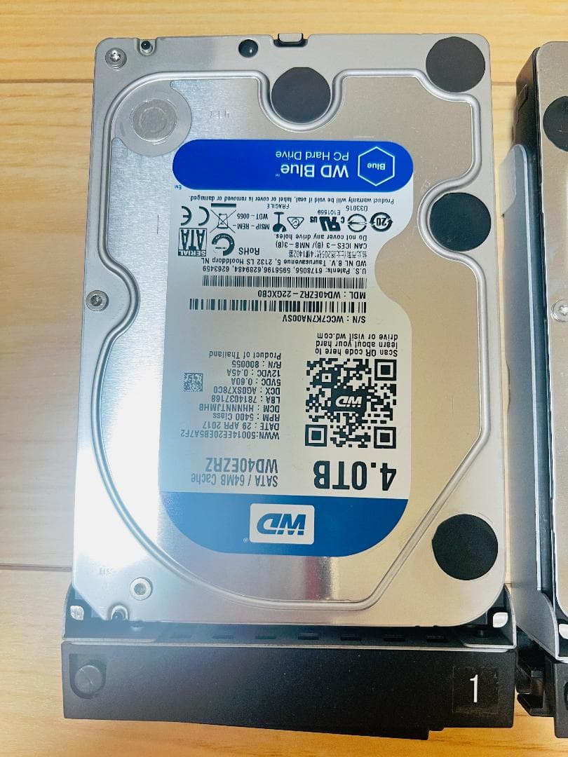 Linkstation LS-QVL5FD 4TB×4=16TB構成