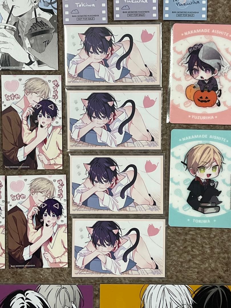 ナカまであいして　楪郁巳　常盤蒼司 猫楪　アニメバコ　カード　ブロマイド