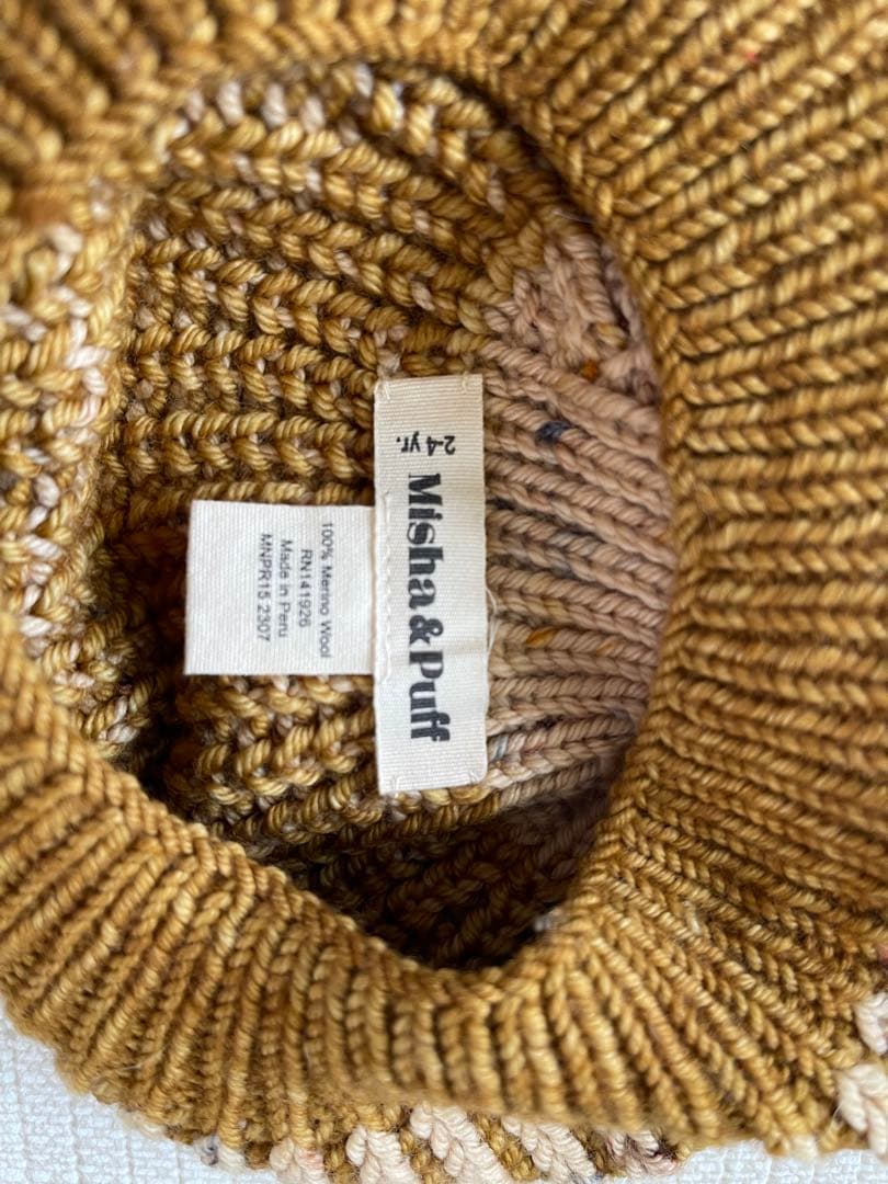 （今週のみセール）Misha & Puff ベージュ ベレー帽