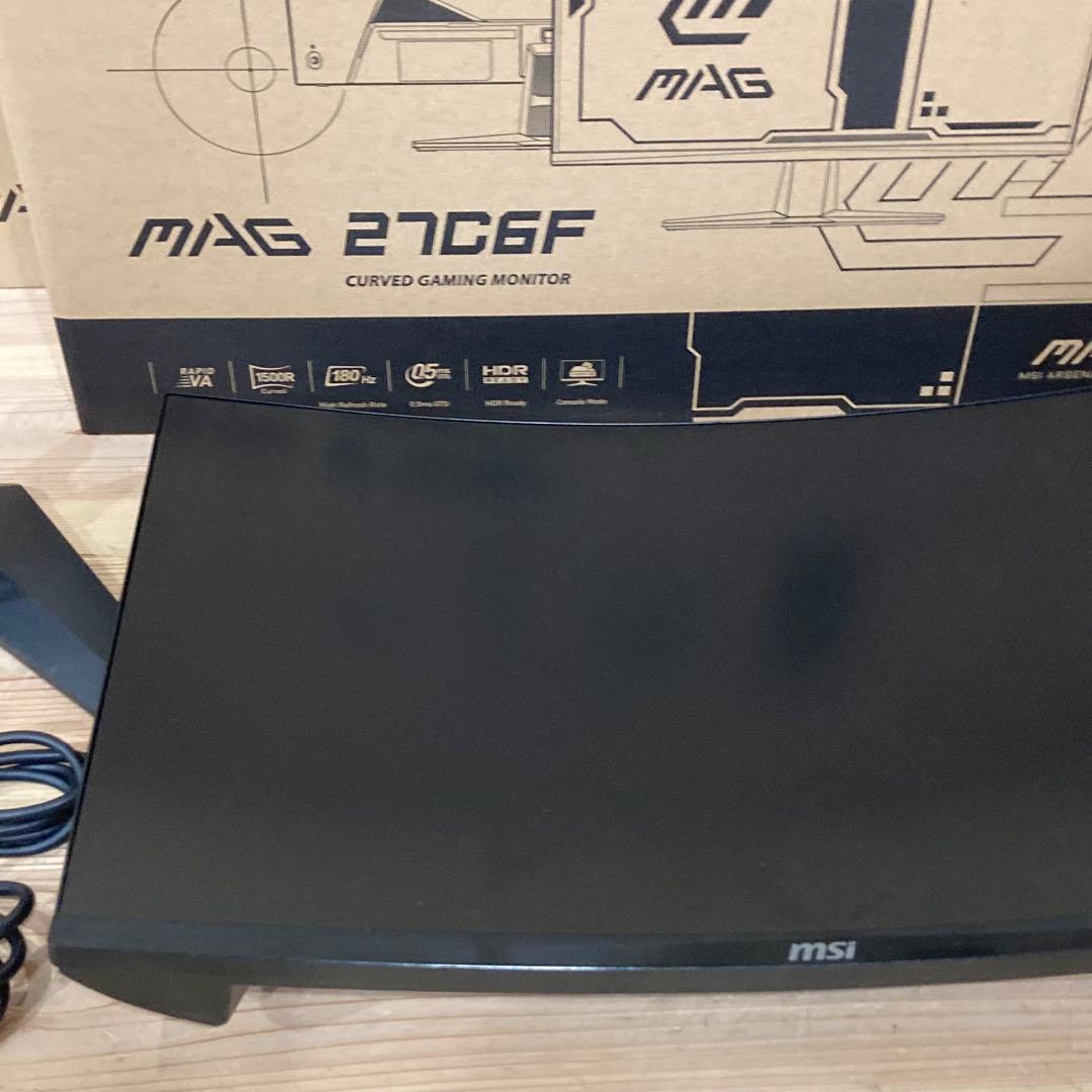 MSI MAG-27C6F ゲーミングディスプレイ 180hz