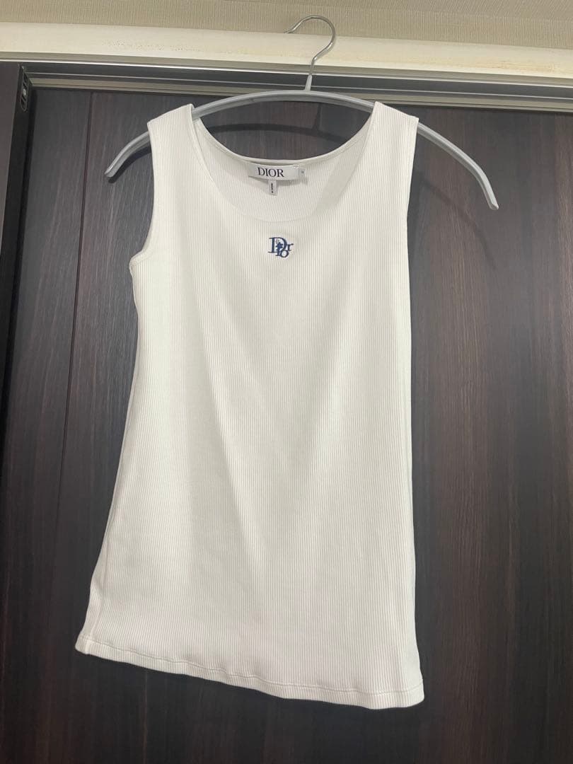 Dior アイボリー タンクトップ 13A