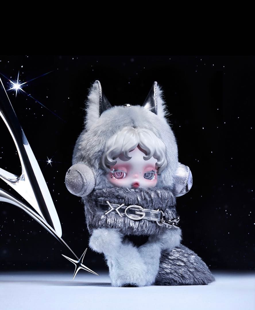 SKULLPANDAxXG ぬいぐるみペンダント