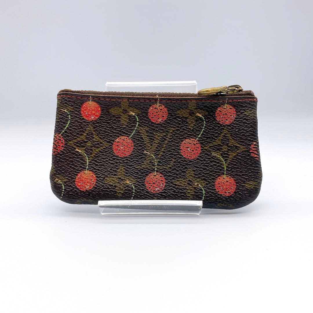 ルイヴィトン モノグラム チェリー ポシェットクレ ケース 村上隆