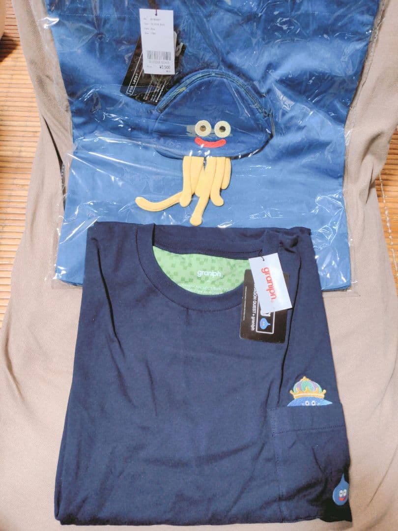 グラニフ ドラゴンクエスト ホイミスライム トートバッグ 長袖 XLサイズ