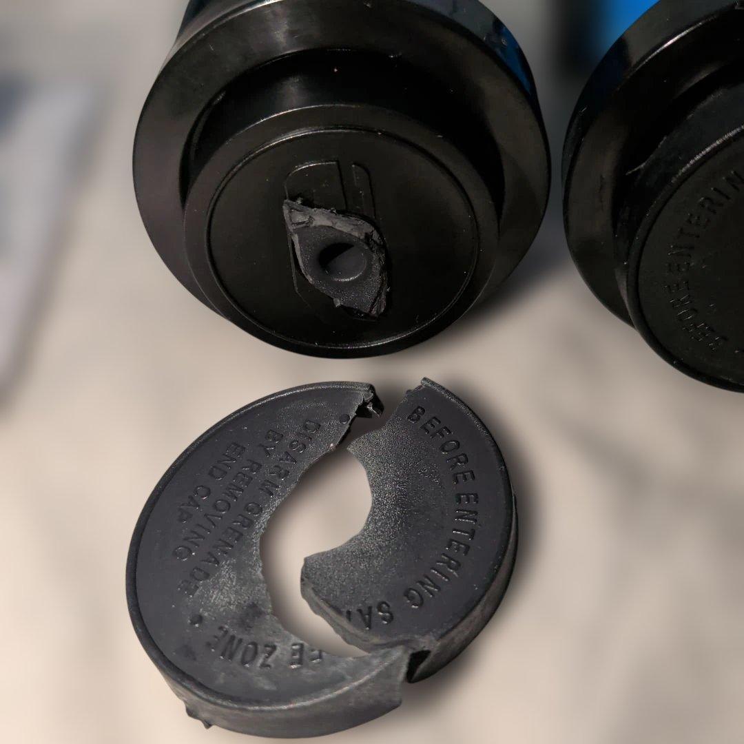 サイクロンインパクトグレネード　初期ロット　3個セット　パッチ付