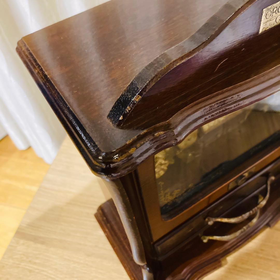 動作確認済　サンキョー　オルゴール　ジュエリーボックス　青きドナウ　アンティーク