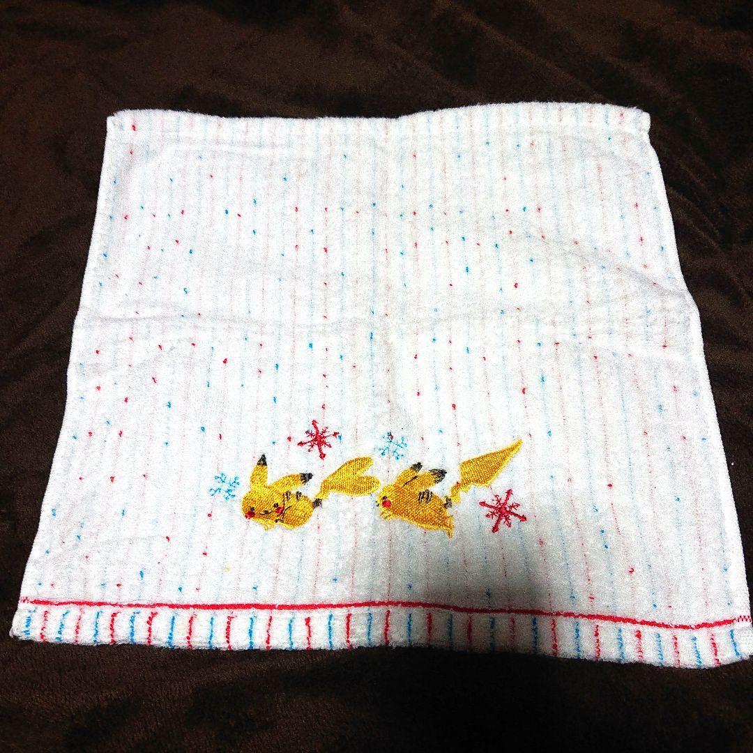 【レア】ポケモン ピカチュウ ハンドタオル Shinzi Katohコラボ