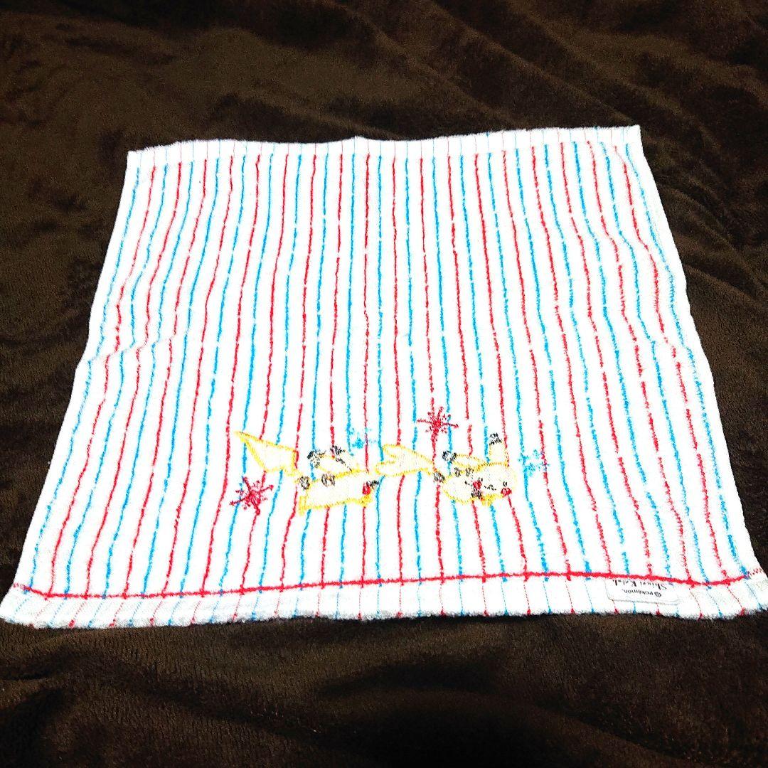 【レア】ポケモン ピカチュウ ハンドタオル Shinzi Katohコラボ