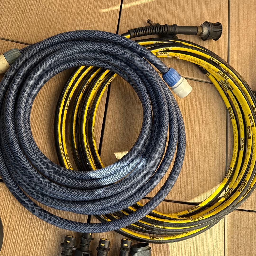 Kärcher K3 高圧洗浄機 延長高圧ホース・水道ホース付60Hz西日本