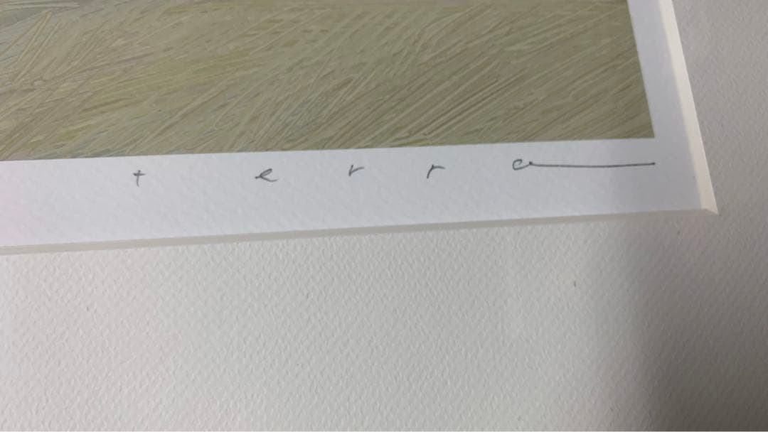 寺田克也直筆サイン入りジークレー（版画）