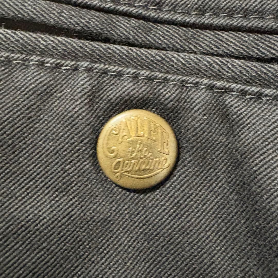 CALEE キャリー ワイドチノトラウザー ルードアメカジバイカー 黒 L