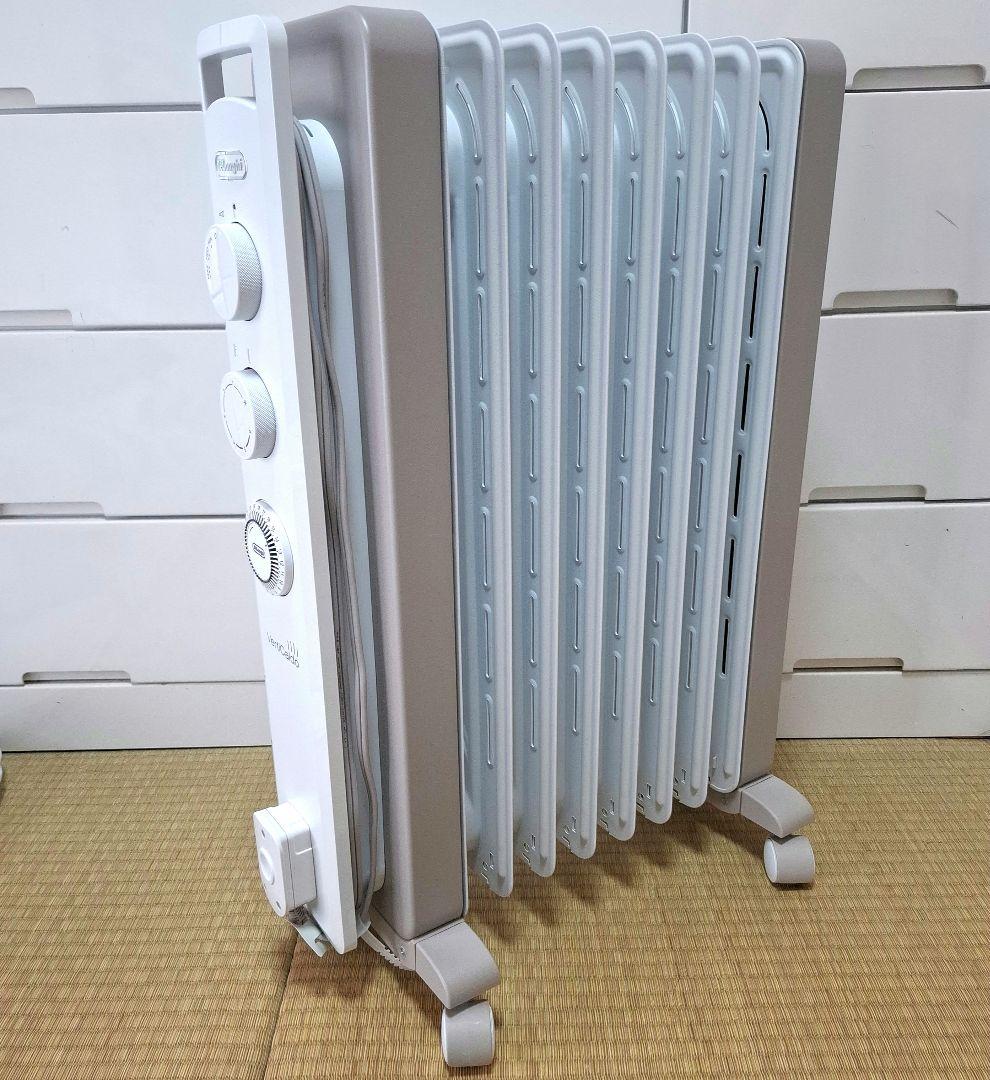DeLonghi オイルヒーター ホワイト・グレー