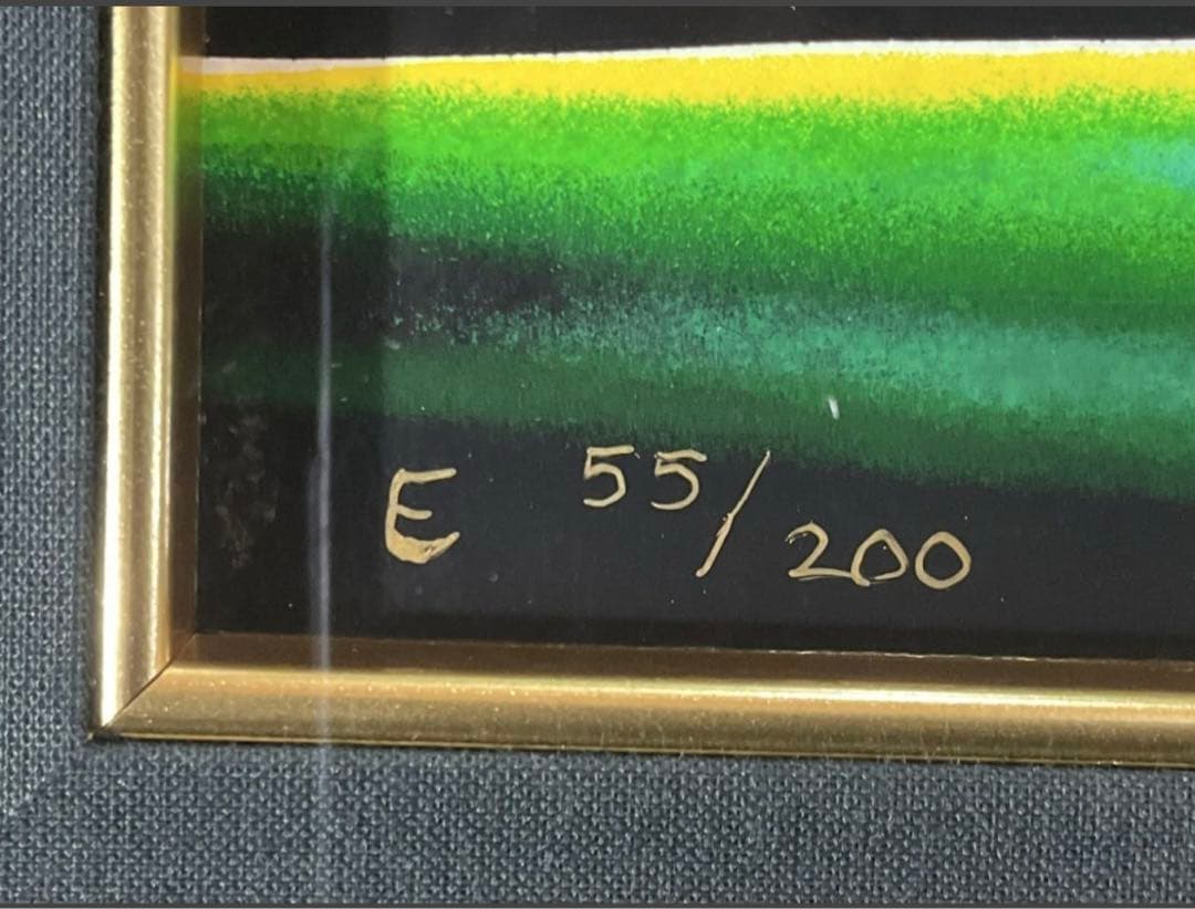 真作 アイベンロール アール Eyvind Earle 『ソリチュード』限定