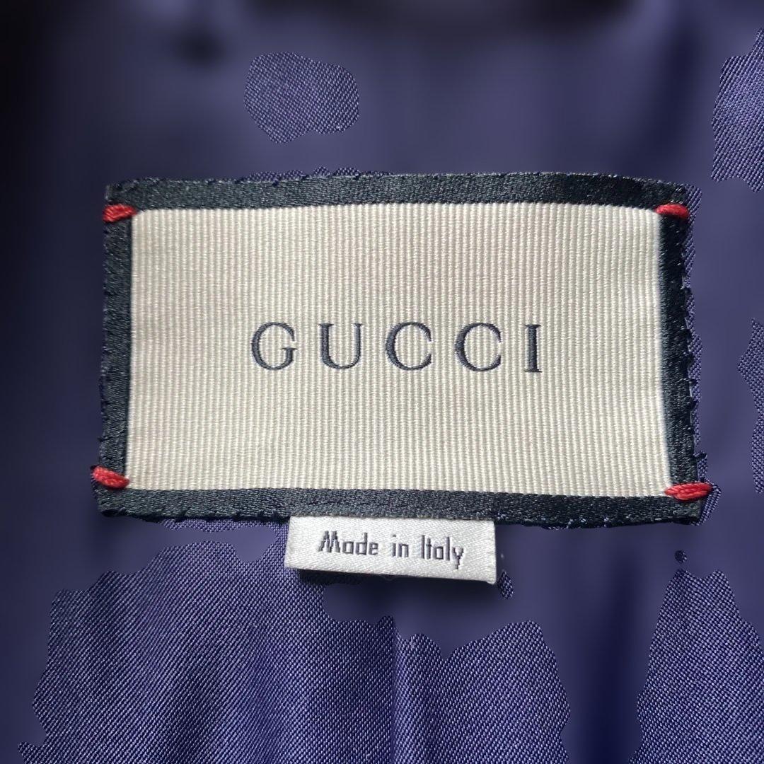 美品⭐︎【GUCCI 】チェスターコート ネイビー 36