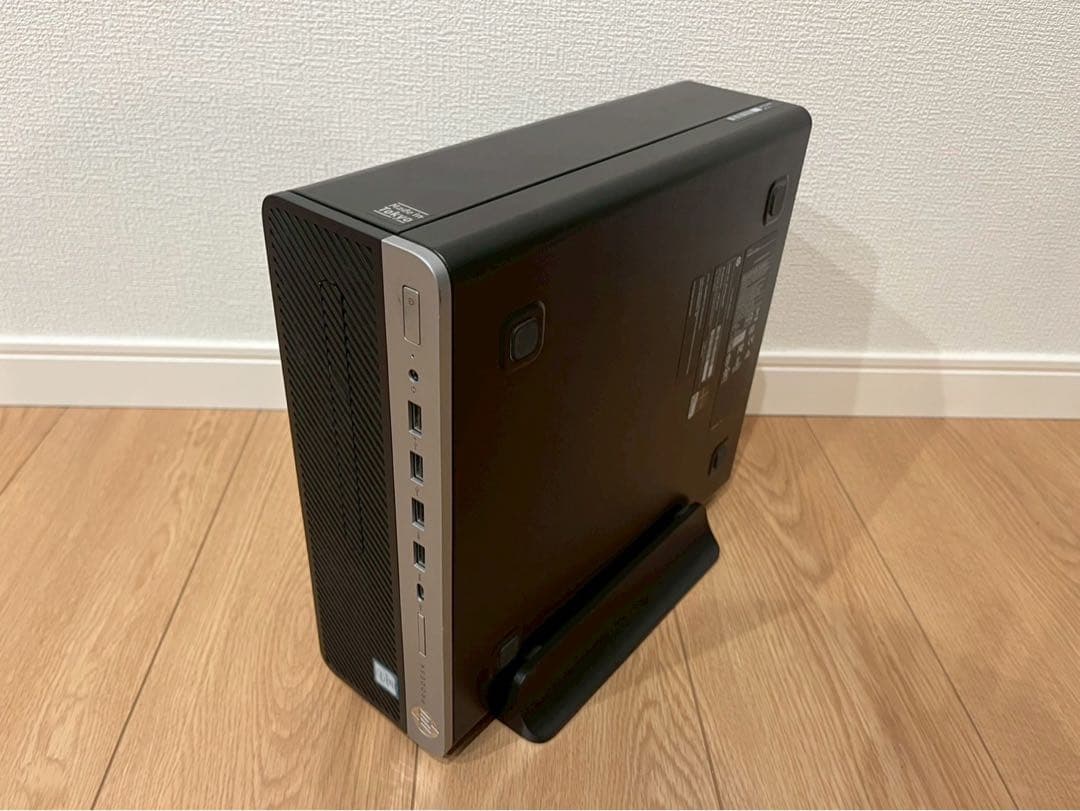 HP ProDesk 600 G4 SFF 3.6GHz本体、電源ケーブル