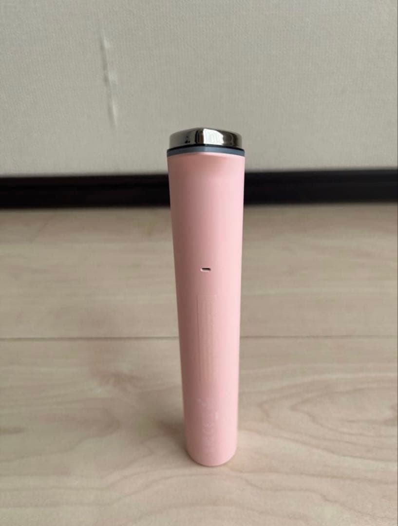 ピンク スティック型 美顔器 USB-C充電