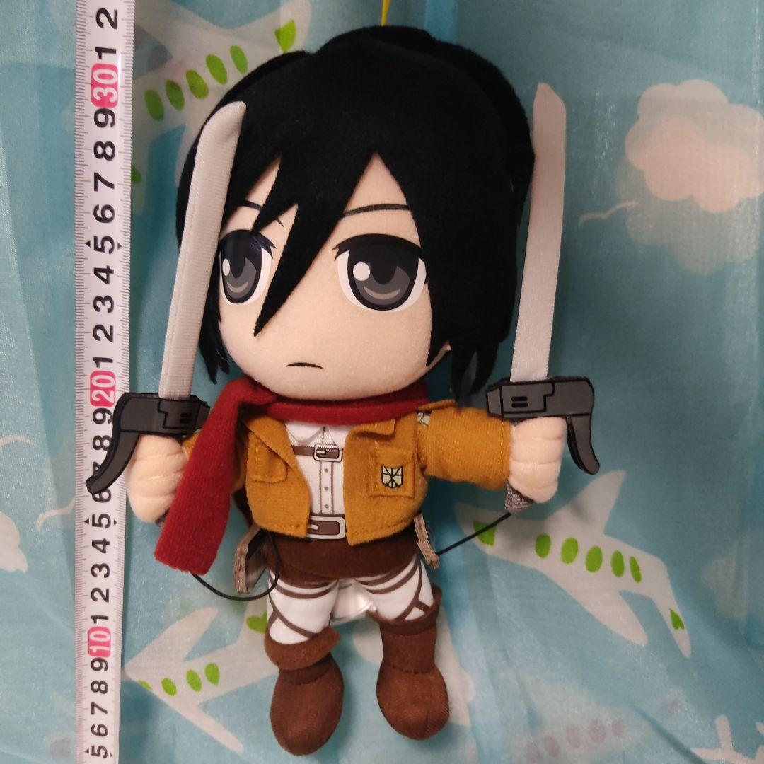 進撃の巨人 ミカサ Attack on Titan ぬいぐるみ