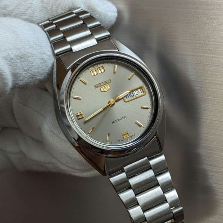 稀少 デッドストック SEIKO 5 1980年製稼働品
