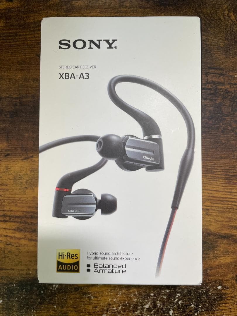 SONY XBA-A3 イヤホン