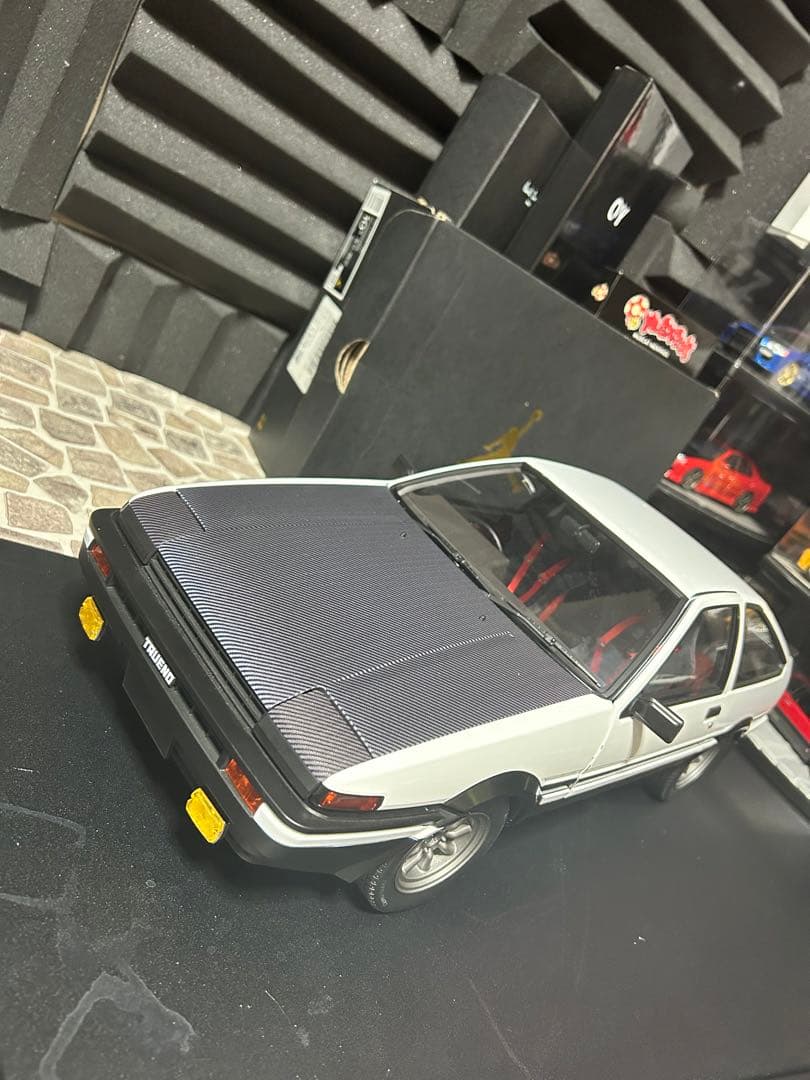 デアゴスティーニAE86 カスタムパーツ装備（純正パーツも希望ならお付けします）