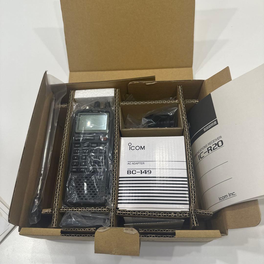 （匿名配送）ICOM IC-R20 ワイドバンドレシーバー　未使用