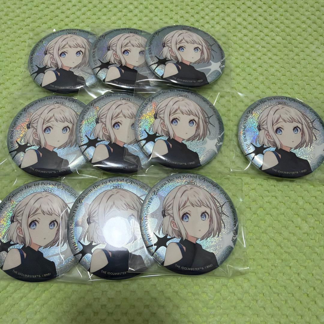 学園アイドルマスター 学マス 葛城リーリヤ 1st 缶バッジ 10個セット