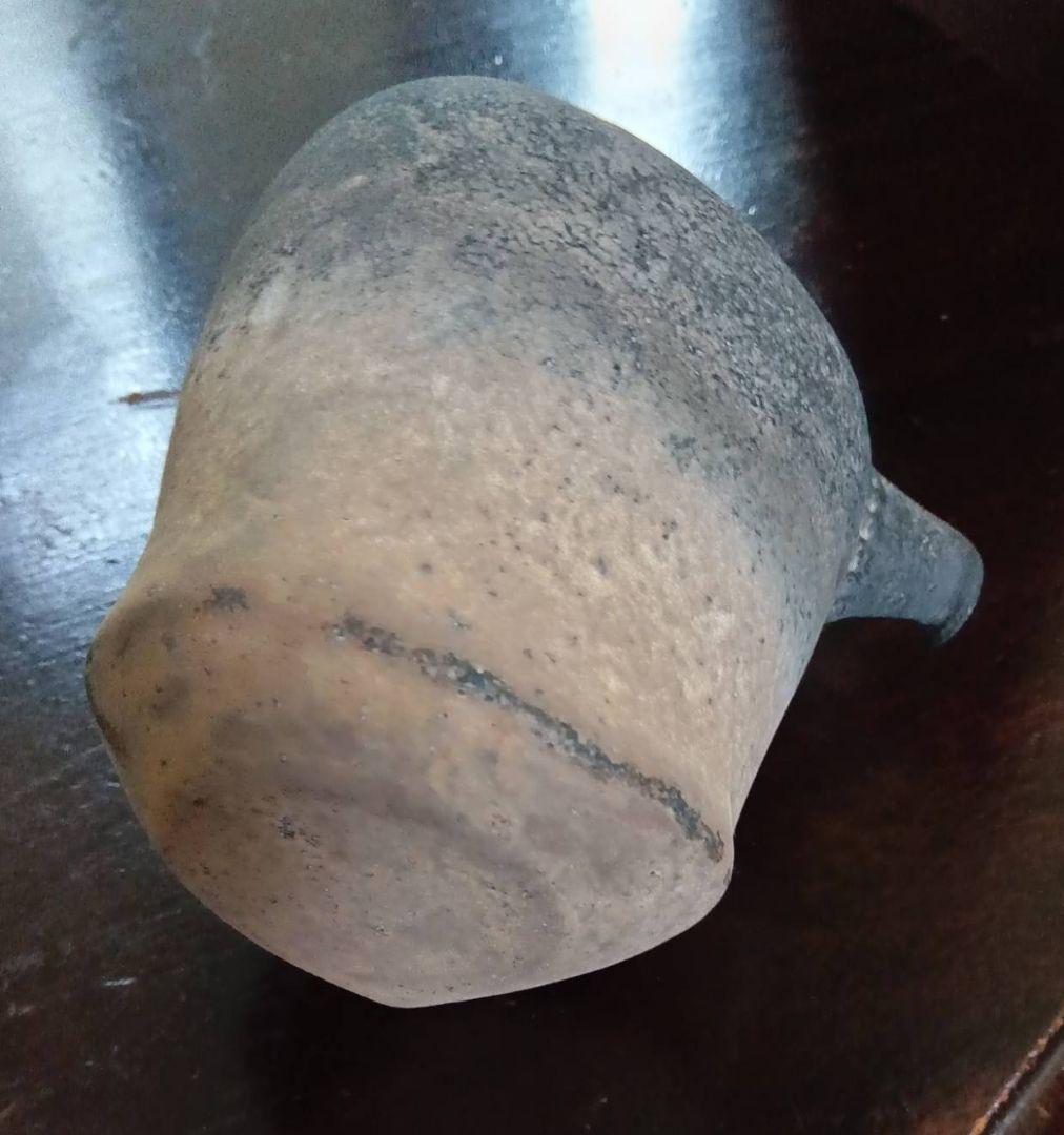 稀少　縄文式焼成　片口　猪口