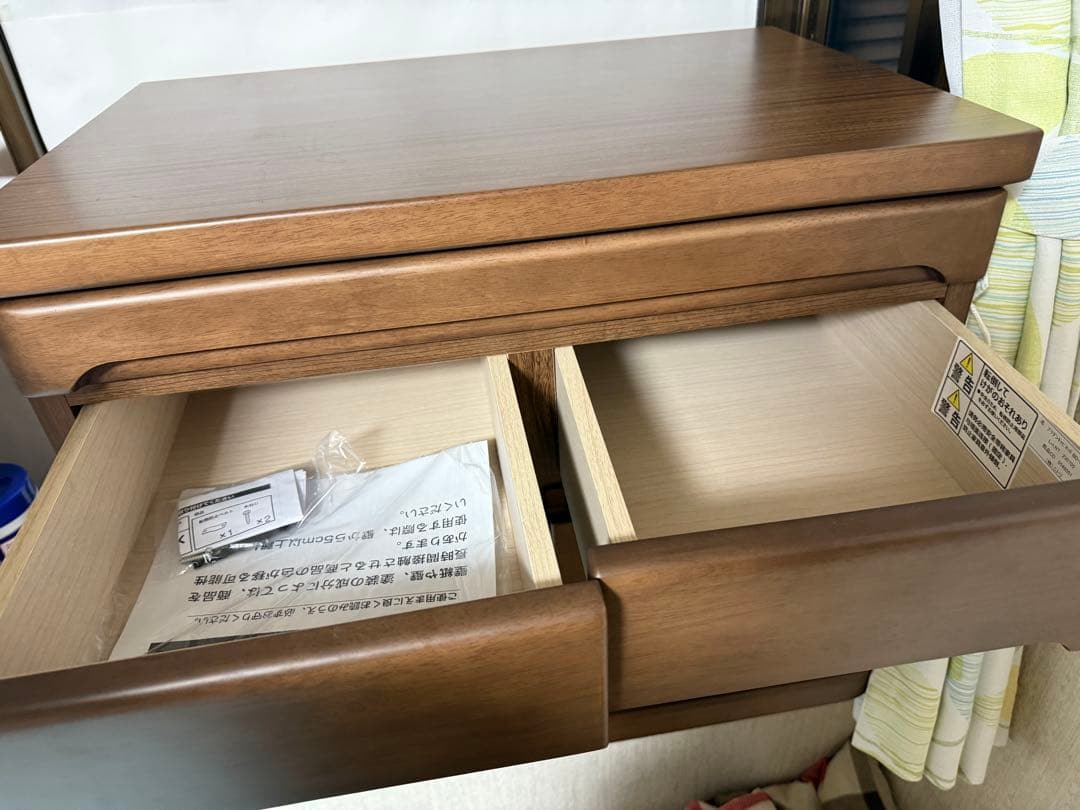 【ニトリ購入】木製キャビネット 展示品 未使用 レシート付