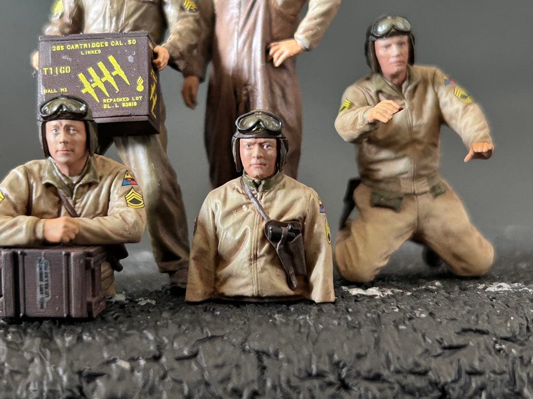 1/35 アメリカ戦車兵　塗装済み完成品　タミヤ