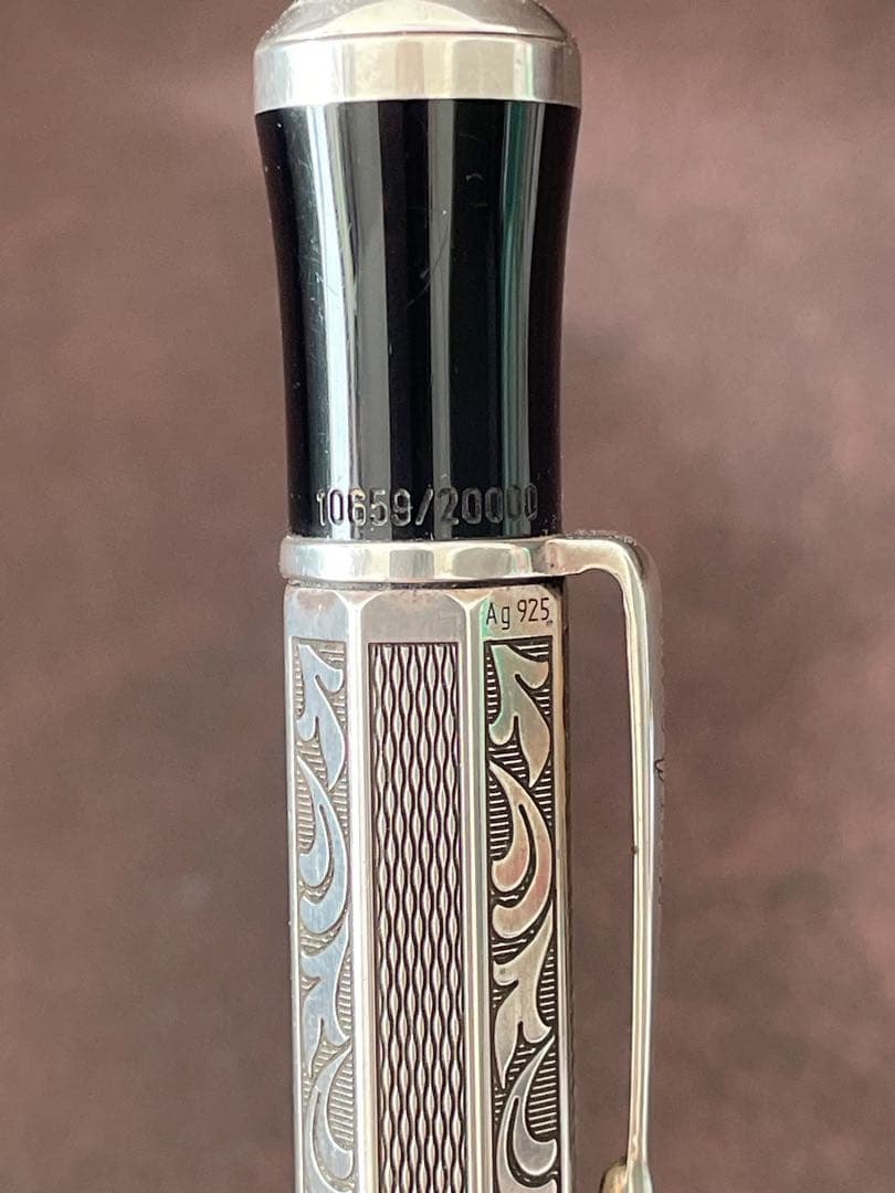 【MONT BLANCモンブランボールペン 作家シリーズ マルセル・プルースト】