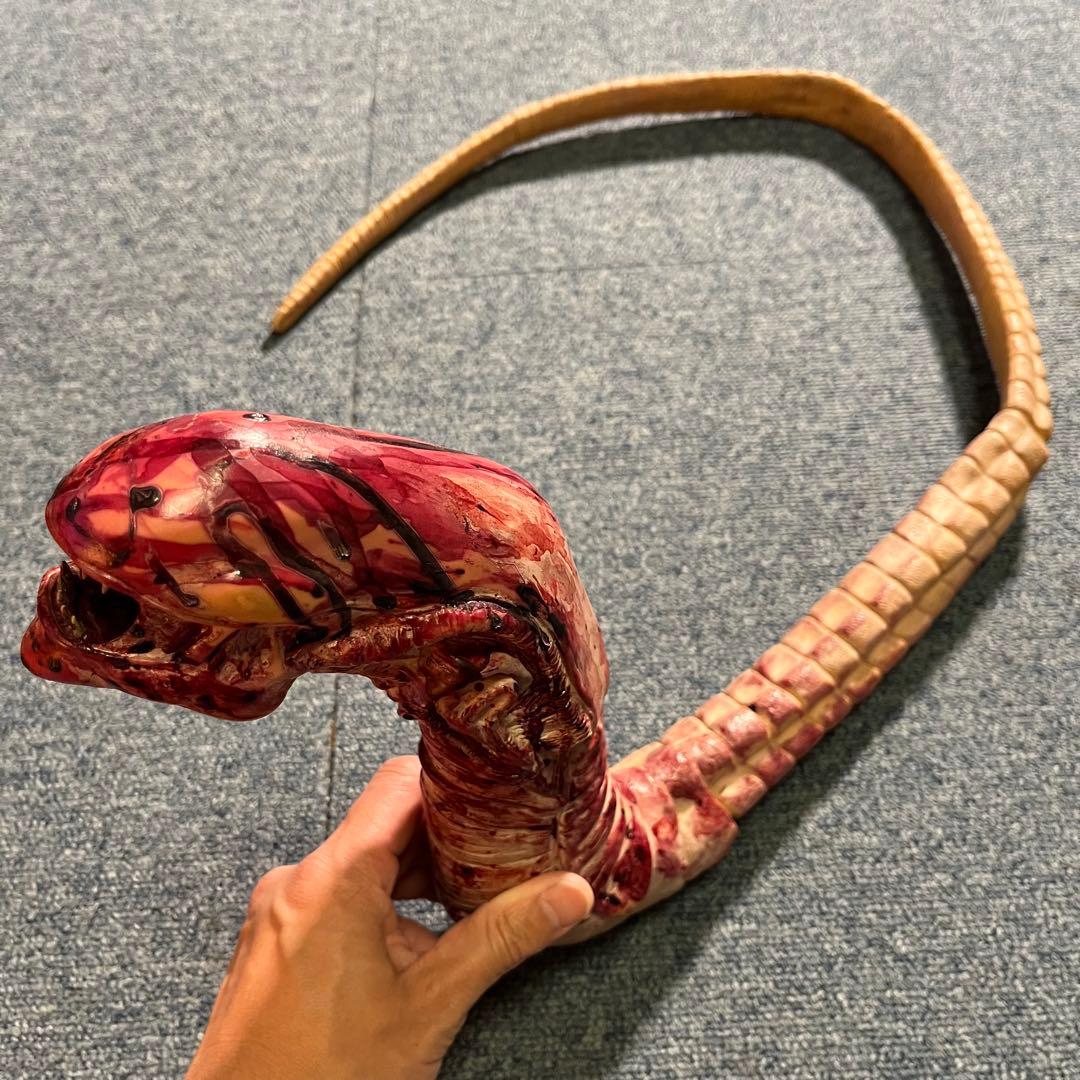 ツクダホビー　1/1スケール　チェストバスター　エイリアン　ソフビ　ALIEN