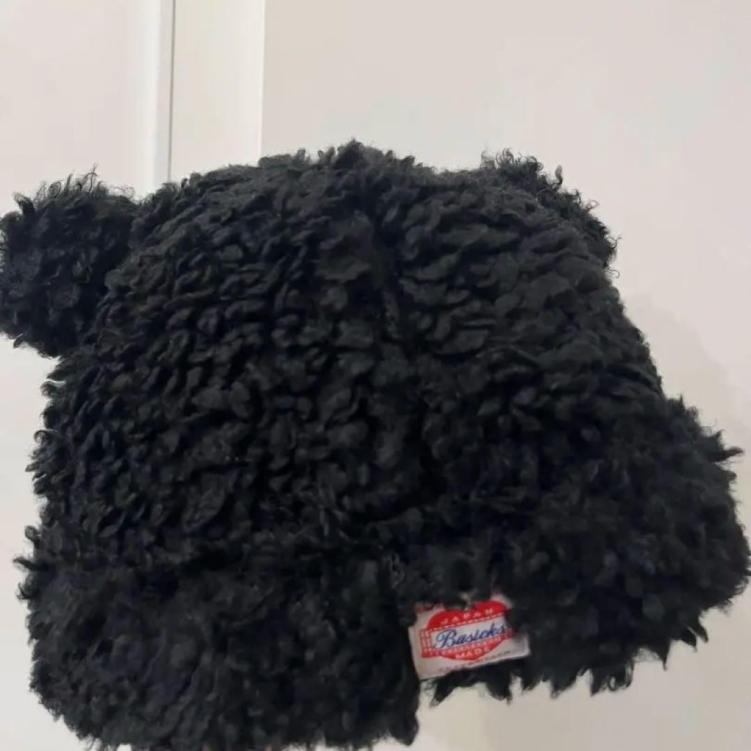 BASICKS クマ耳付きニット帽