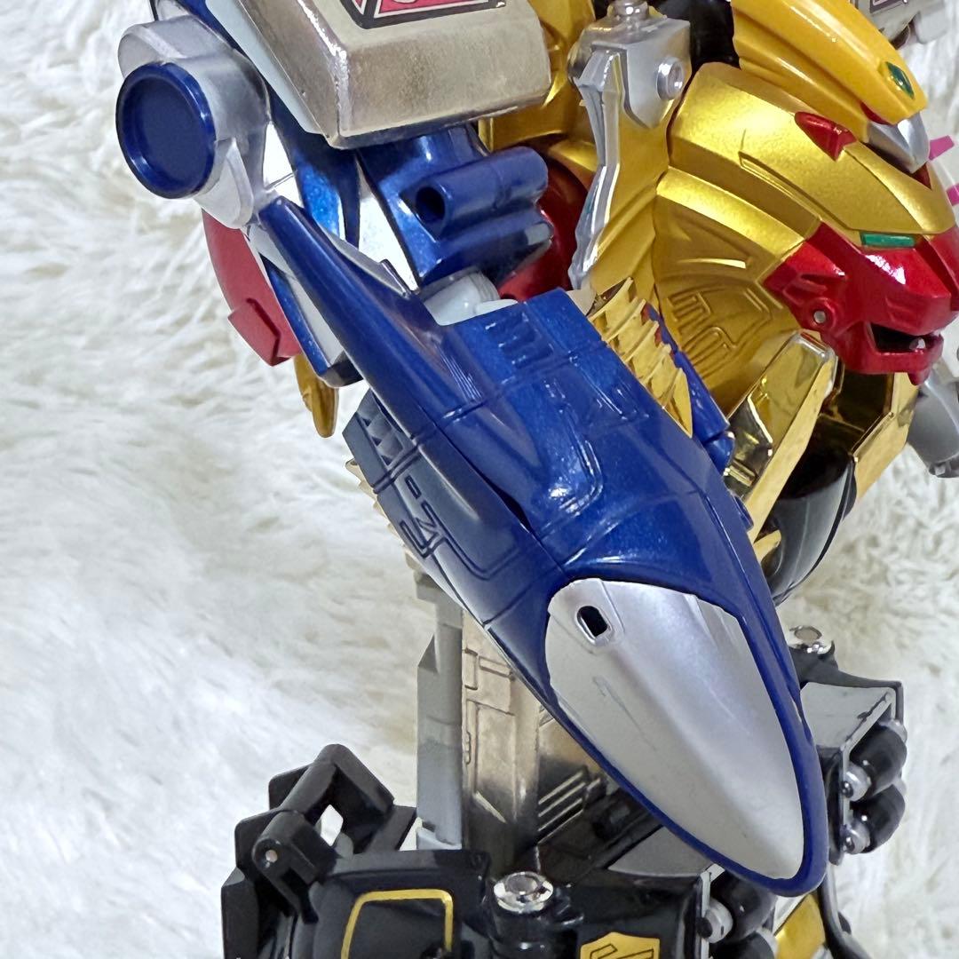 【台座付】百獣戦隊ガオレンジャー DX超合金 GD-21 百獣合体 ガオキング