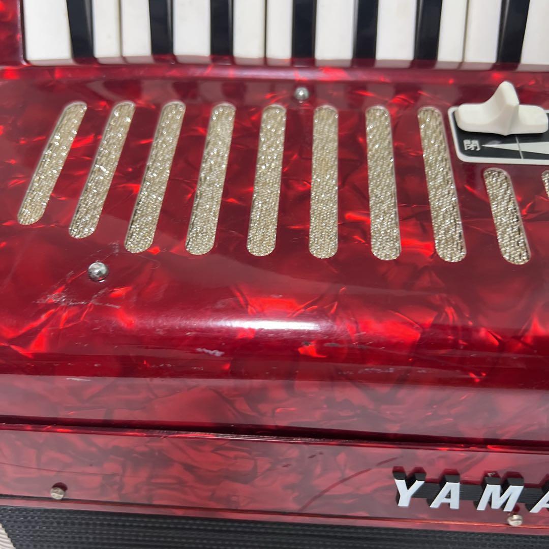 YAMAHA ヤマハ S-32 アコーディオン 赤