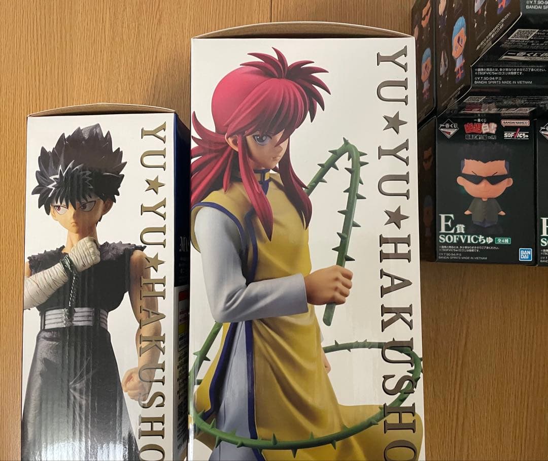 幽☆遊☆白書 MASTERLISE A賞 C賞 Ｅ賞フィギュアセット