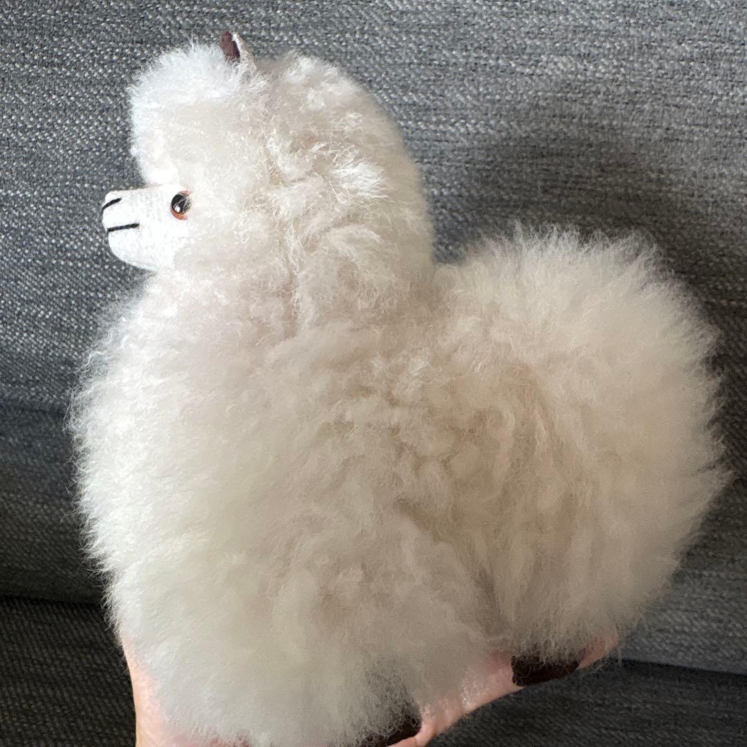 アルパカフェア　アルパカぬいぐるみ