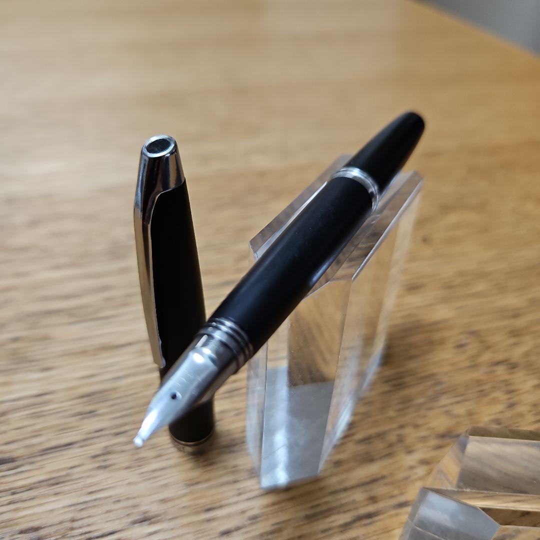 【超激レア】PILOT パイロット μ ミュー マットブラック ペン軸非一体型